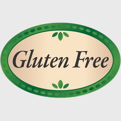 Standard Flavor Label Gluten Free - 500/Roll