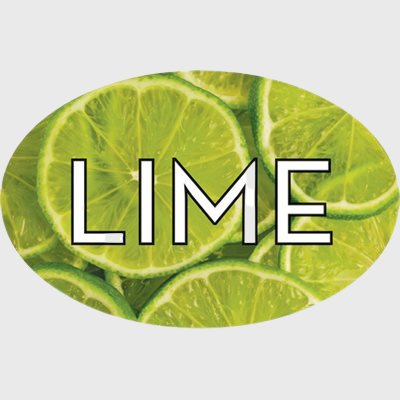 Standard Flavor Label Lime - 500/Roll