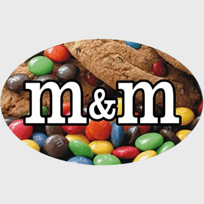 Standard Flavor Label M & M - 500/Roll