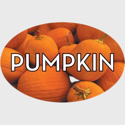 Standard Flavor Label Pumpkin - 500/Roll