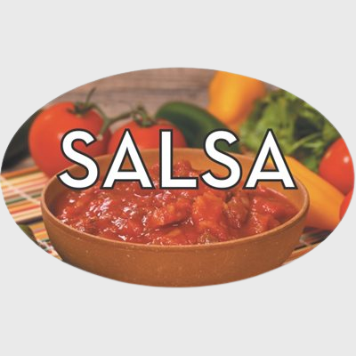 Standard Flavor Label Salsa - 500/Roll