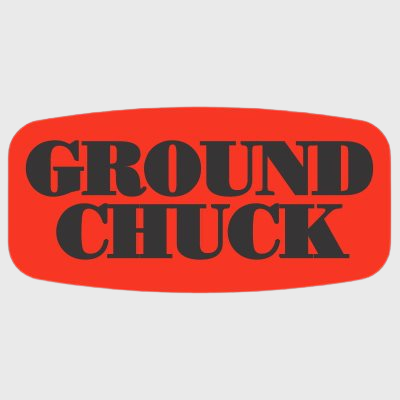 Beef Label Ground Chuck - 1,000/Roll