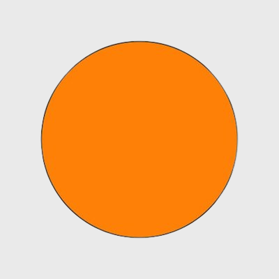 All Temperature Label Orange Blank - 1,000/Roll