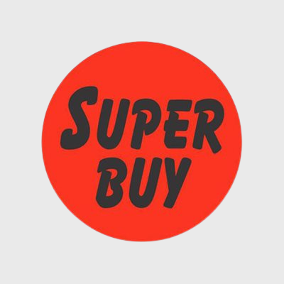 Coupon And Discount Label Super Buy Bullseye - 1,000/Roll