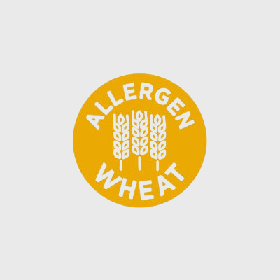 Food Allergen Label Wheat Icon - 1,000/Roll