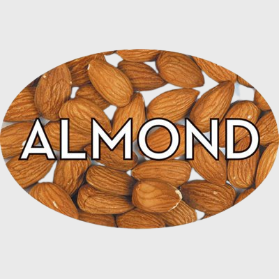 Standard Flavor Label Almond - 500/Roll