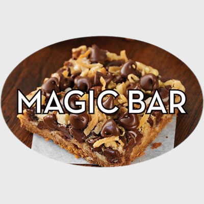 Standard Flavor Label Magic Bar - 500/Roll