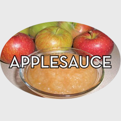 Standard Flavor Label Applesauce - 500/Roll
