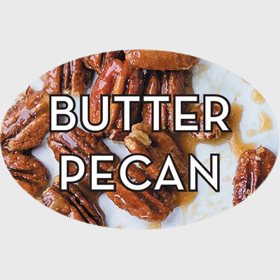Standard Flavor Label Butter Pecan - 500/Roll
