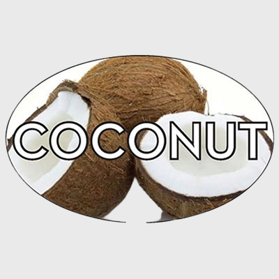Standard Flavor Label Coconut - 500/Roll