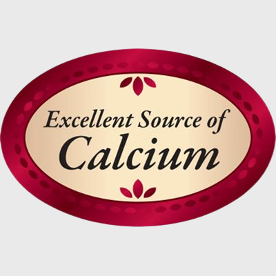 Standard Flavor Label Source of Calcium - 500/Roll