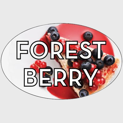 Standard Flavor Label Forest Berry - 500/Roll