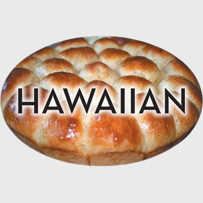 Standard Flavor Label Hawaiian - 500/Roll