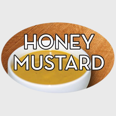 Standard Flavor Label Honey Mustard - 500/Roll