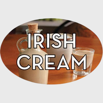Standard Flavor Label Irish Cream - 500/Roll
