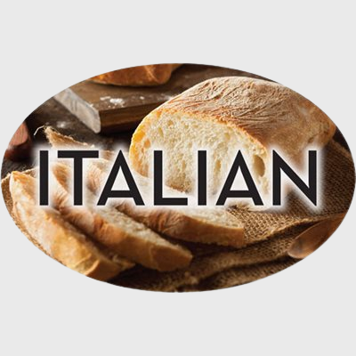 Standard Flavor Label Italian - 500/Roll