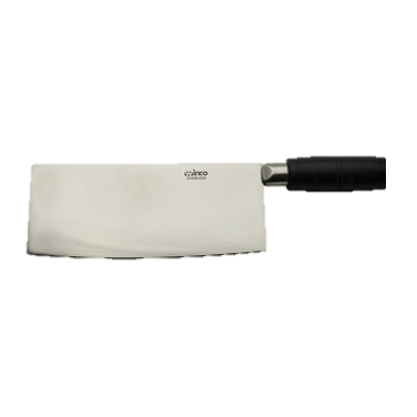 superior-equipment-supply - Winco - Chinese Cleaver 8" x 3-3/8" Blade Black POM Handle