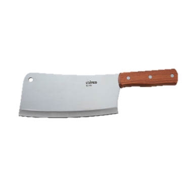 superior-equipment-supply - Winco - Cleaver 3.5" x 8" Blade Wooden Handle