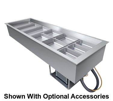 Hatco Drop-In Refrigerated Well Top Mount Insulated 84"W Aluminized Steel Housing