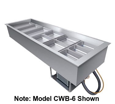 Hatco Drop-In Refrigerated Well Top Mount Insulated 32"W Aluminized Steel Housing
