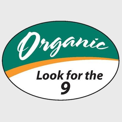 Produce Label Organic Look For The 9 - 1,000/Roll
