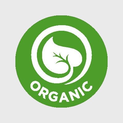 Produce Label Organic Icon - 1,000/Roll