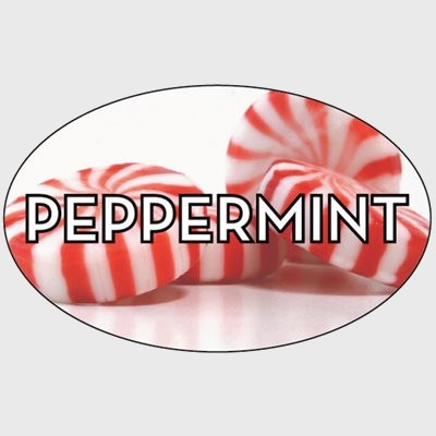 Standard Flavor Label Peppermint - 500/Roll