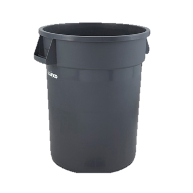 superior-equipment-supply - Winco - Trash Can Grey 32 Gallon
