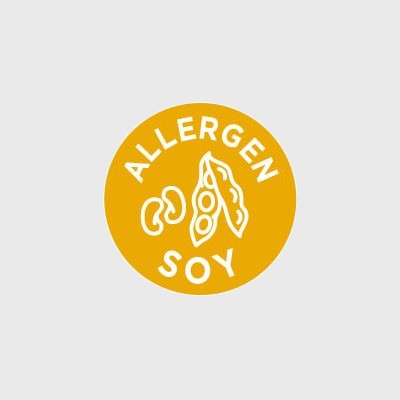 Food Allergen Label Allergen Soy Icon - 1,000/Roll