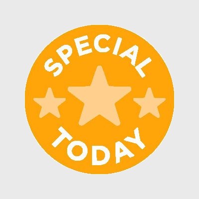 Coupon And Discount Label Special Today Icon  - 1,000/Roll