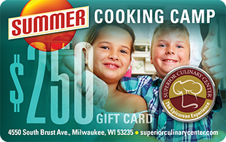Superior Culinary Center Kids Summer Cooking Camp Gift Card