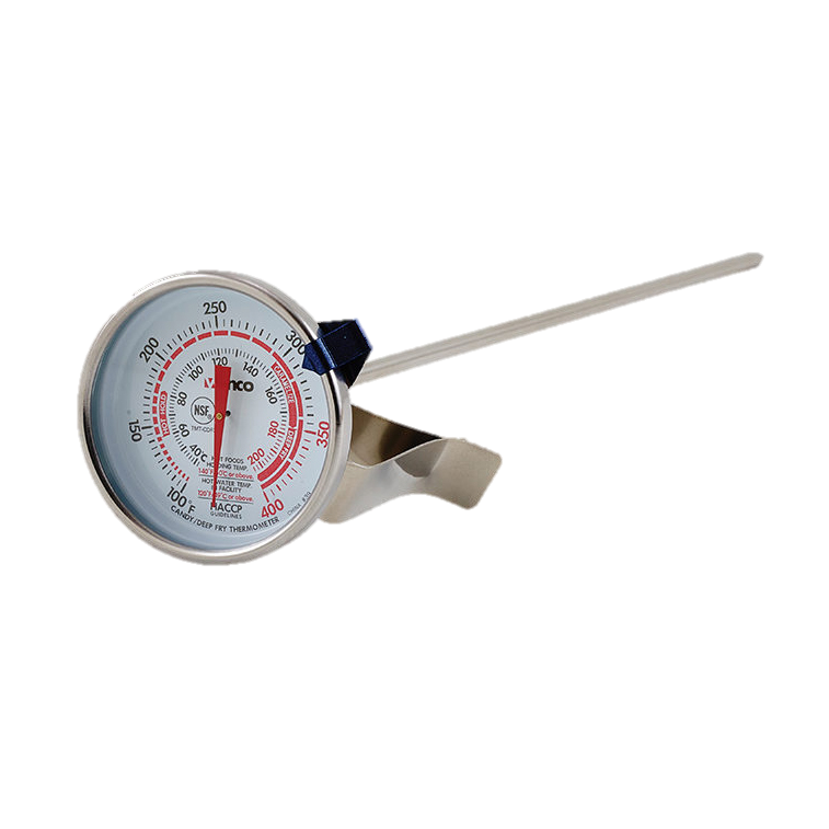 HIC Kitchen Deep Fry Thermometer - 6 per case
