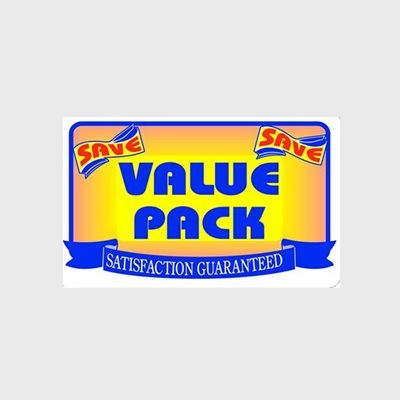 Value Pack Label Value Pack / Save - 500/Roll